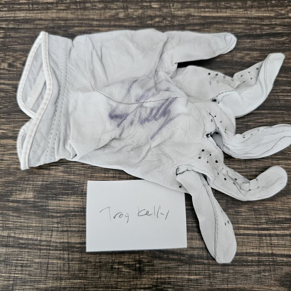 Troy Kelly PGA Golf Golfer Signed Auto Autographed Used? Glove
